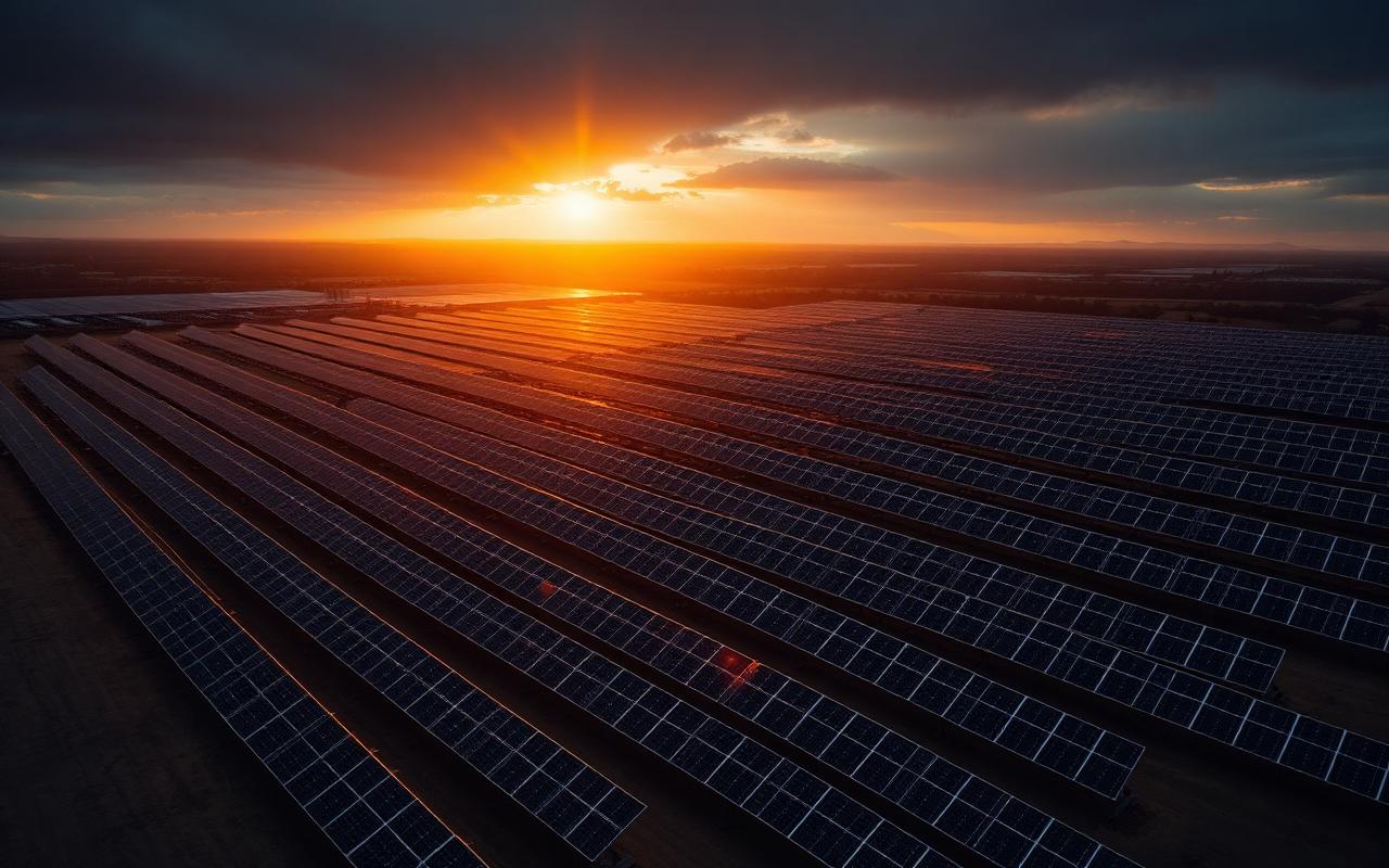 Utility-Scale Solar Farm